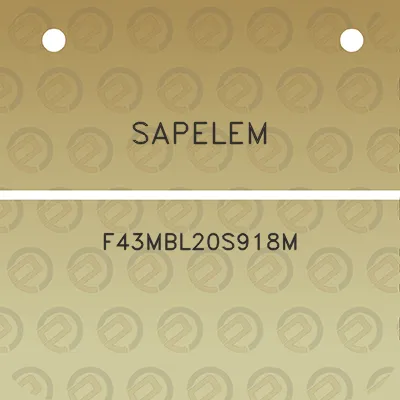 sapelem-f43mbl20s918m