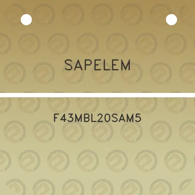 sapelem-f43mbl20sam5