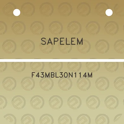 sapelem-f43mbl30n114m