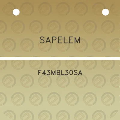 sapelem-f43mbl30sa