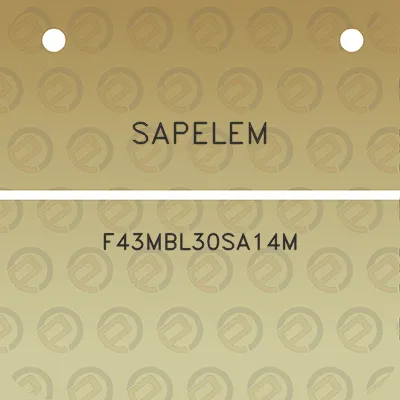 sapelem-f43mbl30sa14m