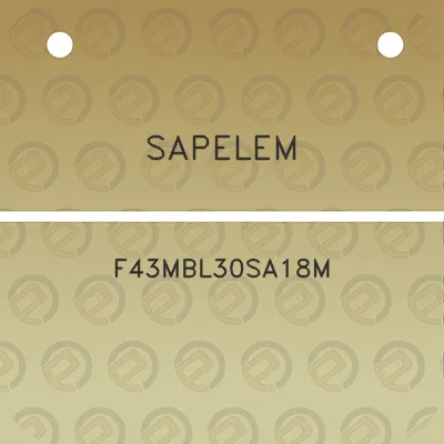 sapelem-f43mbl30sa18m