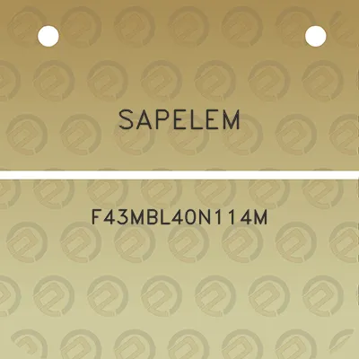 sapelem-f43mbl40n114m