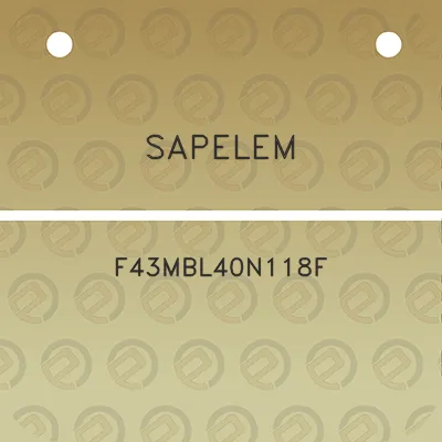 sapelem-f43mbl40n118f