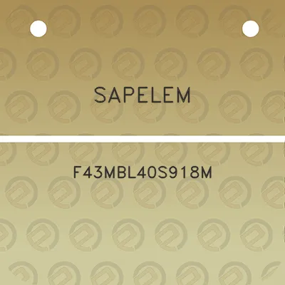 sapelem-f43mbl40s918m