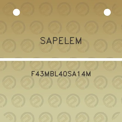 sapelem-f43mbl40sa14m