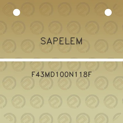 sapelem-f43md100n118f