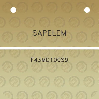 sapelem-f43md100s9