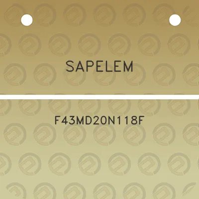 sapelem-f43md20n118f