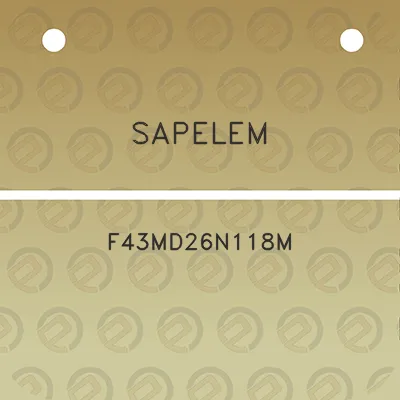 sapelem-f43md26n118m