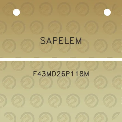 sapelem-f43md26p118m