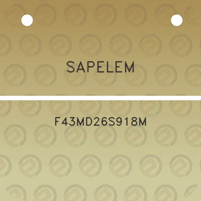 sapelem-f43md26s918m