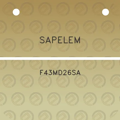 sapelem-f43md26sa