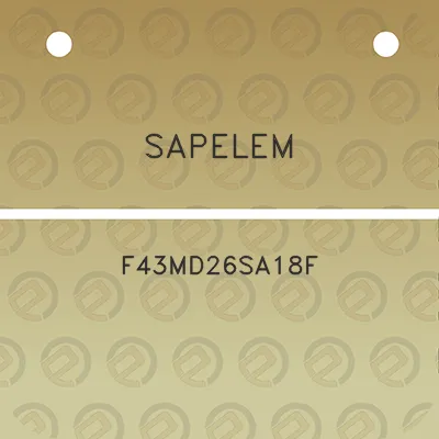 sapelem-f43md26sa18f