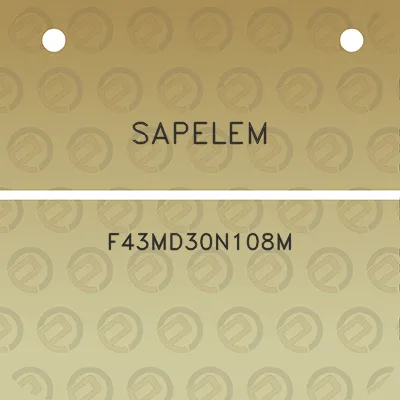 sapelem-f43md30n108m