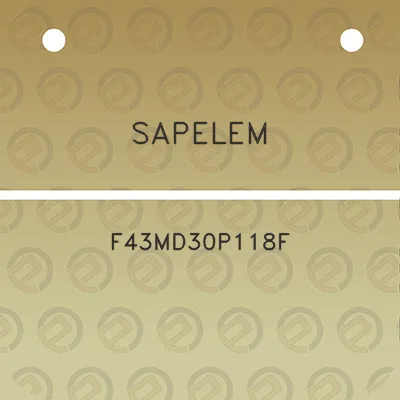 sapelem-f43md30p118f