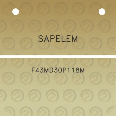 sapelem-f43md30p118m