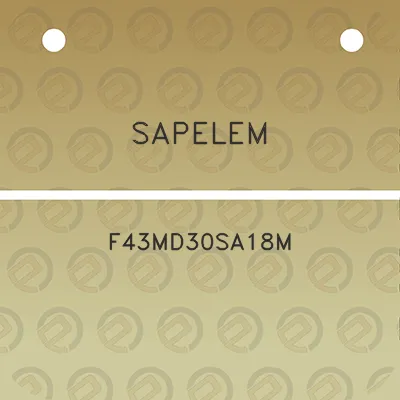 sapelem-f43md30sa18m