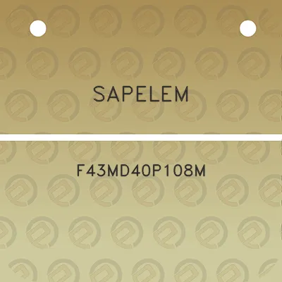 sapelem-f43md40p108m