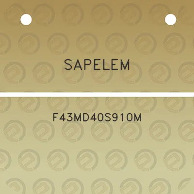 sapelem-f43md40s910m