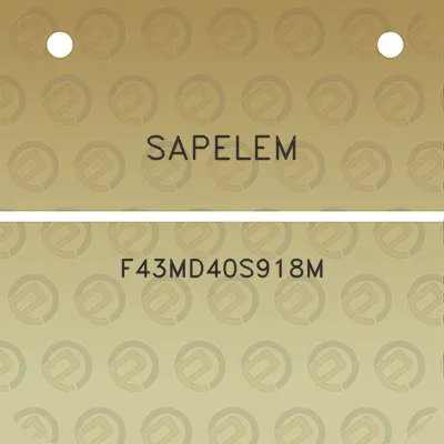 sapelem-f43md40s918m