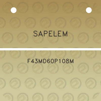 sapelem-f43md60p108m