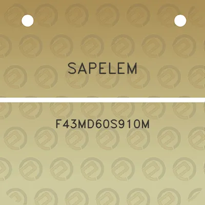 sapelem-f43md60s910m