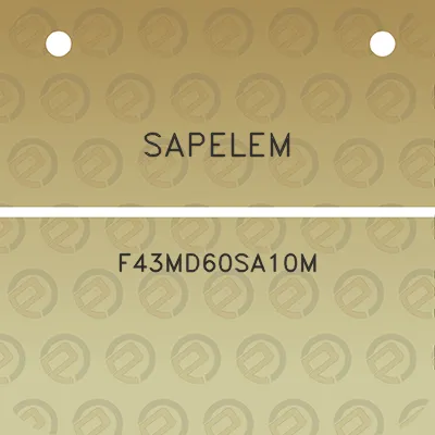 sapelem-f43md60sa10m