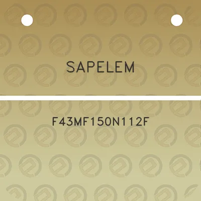 sapelem-f43mf150n112f