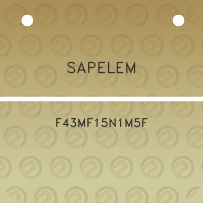 sapelem-f43mf15n1m5f