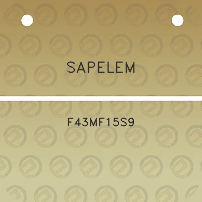 sapelem-f43mf15s9