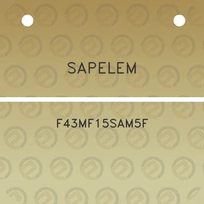 sapelem-f43mf15sam5f