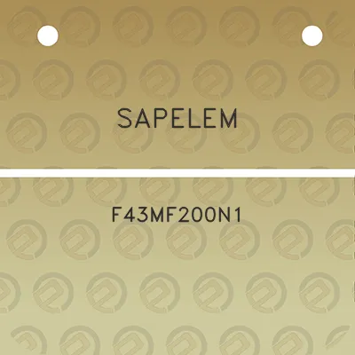 sapelem-f43mf200n1