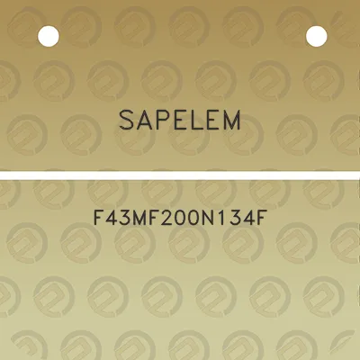 sapelem-f43mf200n134f