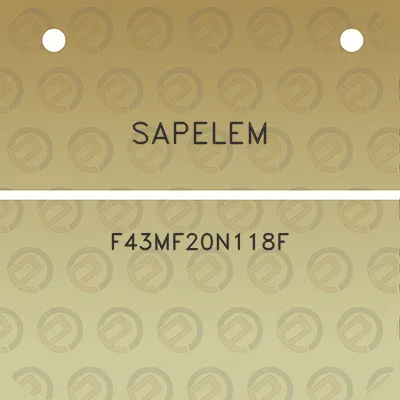 sapelem-f43mf20n118f