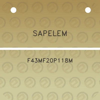 sapelem-f43mf20p118m