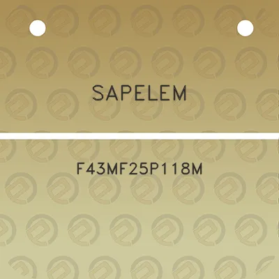 sapelem-f43mf25p118m