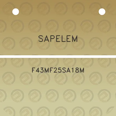 sapelem-f43mf25sa18m