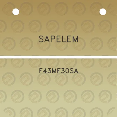 sapelem-f43mf30sa