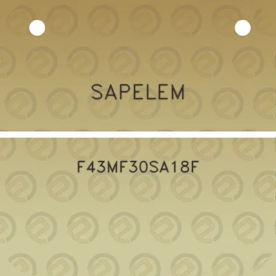 sapelem-f43mf30sa18f