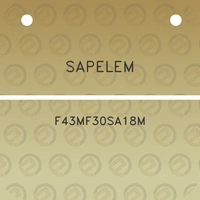 sapelem-f43mf30sa18m