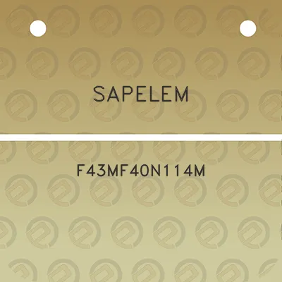 sapelem-f43mf40n114m