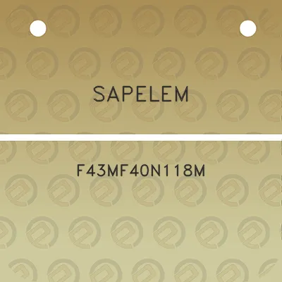 sapelem-f43mf40n118m