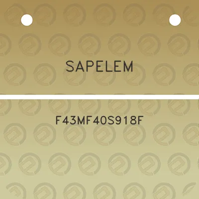 sapelem-f43mf40s918f