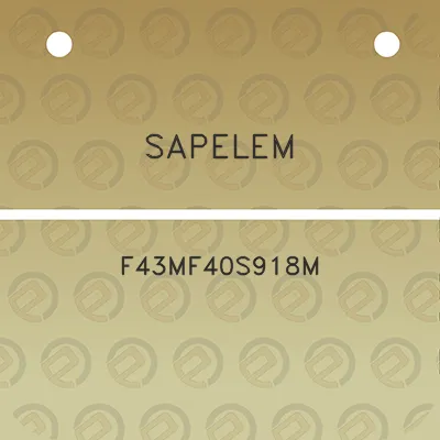 sapelem-f43mf40s918m