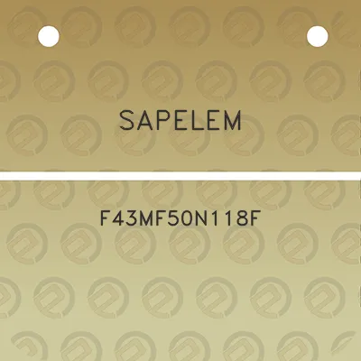 sapelem-f43mf50n118f