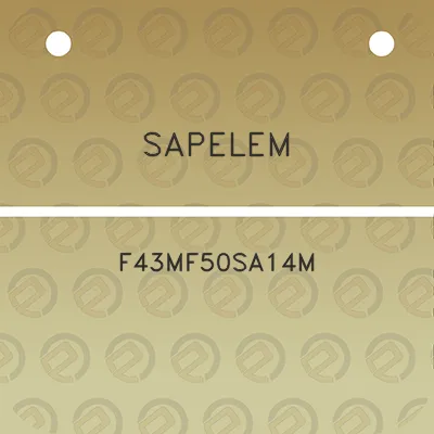 sapelem-f43mf50sa14m