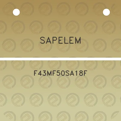 sapelem-f43mf50sa18f