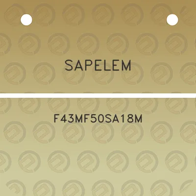 sapelem-f43mf50sa18m