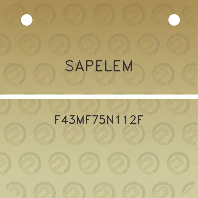 sapelem-f43mf75n112f